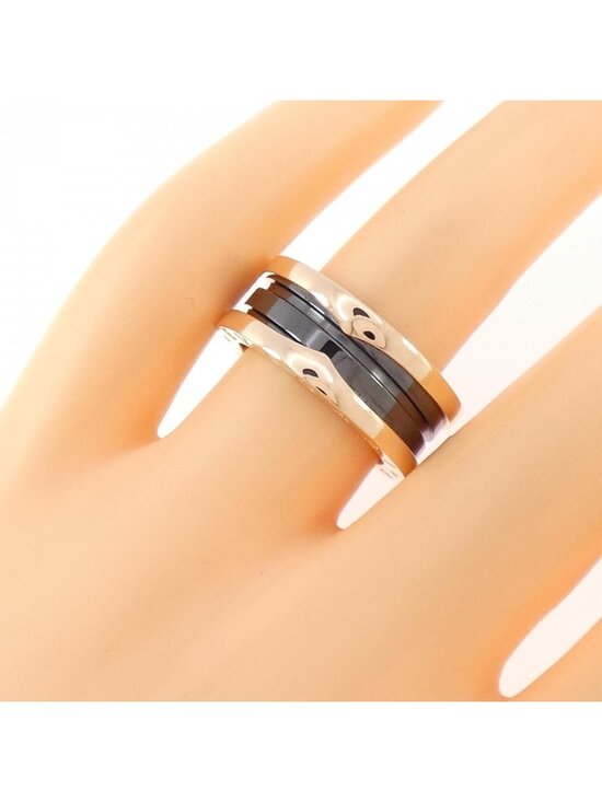 Bvlgari Jewelry 18K Yellow Gold B.zero1 Diamond Band Ring  Bvlgari Band Ring Gold